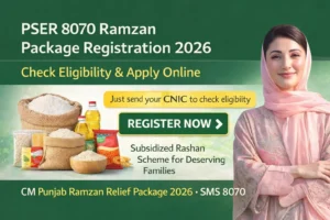 PSER 8070 Ramzan Package Registration 2026