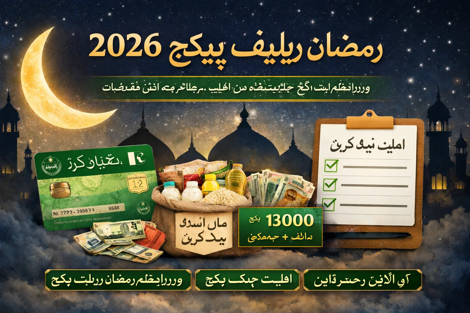 رمضان ریلیف پیکج 2026